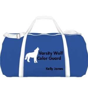  Varisty Wolf Color Guard Custom Sport Roll Bag Sports 