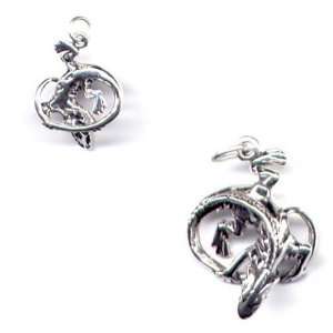  Iguana Charm Sterling Silver Jewelry Gift Boxed Kitchen 