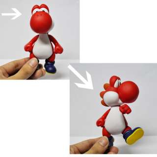 New Super Mario 5 YOSHI red Figure Toy  