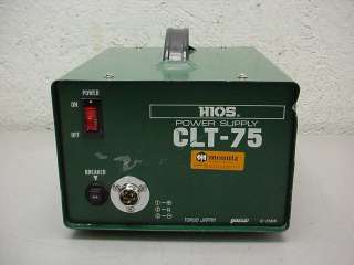 Mountz HIOS CLT 75 Transformer Power Supply 120V C 7506  
