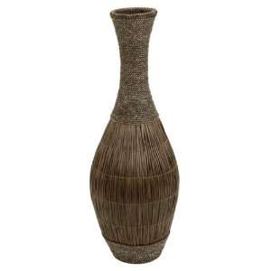  Benzara 13771 29 in. Weaved Rattan And Bamboo Natural 