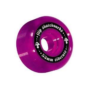  Flip Sidecuts Gothic Logo Purple 53mm