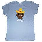 Poo quito Girls Short Sleeve T Shirt   Large