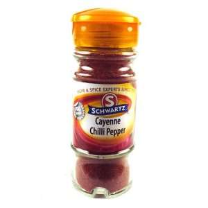 Schwartz Cayenne Chilli Pepper Jar 26g  Grocery & Gourmet 
