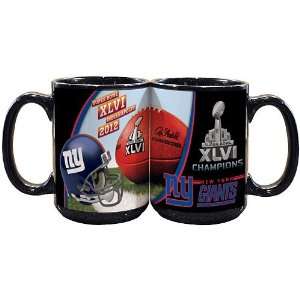 Memory Company New York Giants Super Bowl XLVI Champions 15 oz Mug 