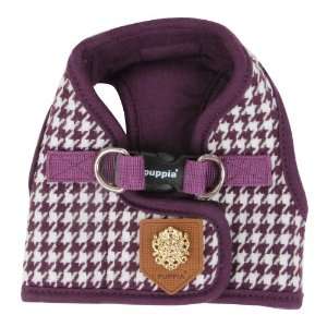  Authentic Puppia Luxurious Prestige Vest Harness B, Purple 