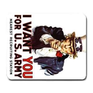  i want you Mousepad Mouse Pad Mouse Mat