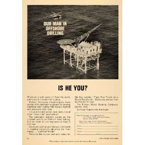  1967 Ad Timken Roller Bearing Co. Petroleum Industry 