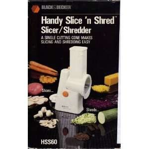  Black & Decker Handy Slicen Shred