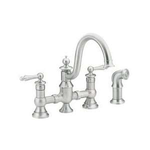 Moen Showhouse Waterhill CAS713CSL Two Handle High Arc Kitchen Faucet 