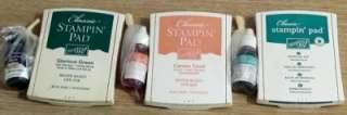 Lot 28 Stampin Up CLASSIC Stampin Pad Ink Pads & MATCHING Ink Refill 