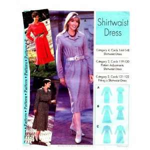   Sewing Pattern Shirtwaist Dress Size 4   22 Arts, Crafts & Sewing