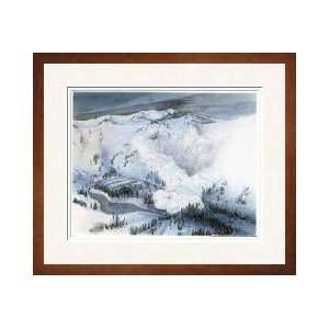  The Avalanche At Alpine Meadows Ski Area In 1982 Framed 