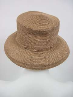 NWT SHANEEN HUXHAM Wheat Toyo Flip Brim Self Trim Hat  