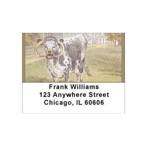  Vintage Livestock Paintings With Livestock Address Labels 
