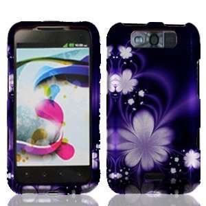  LG Connect 4G 4 G LTE MS840 MS 840 Black with Blue Floral 