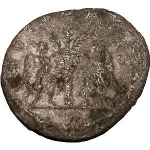  VALERIAN I RARE 255AD Samosata PALM Silver Ancient Roman 