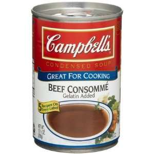  Campbells Beef Consomme, 10.5 oz Cans, 12 ct (Quantity of 