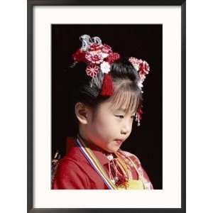 Girl Dressed in Kimono, Shichi Go San Festival (Festival for Three 