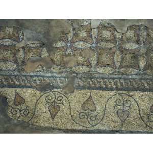 Detail of Roman Mosaic Floor Circa 4th century A.D., Constanta 