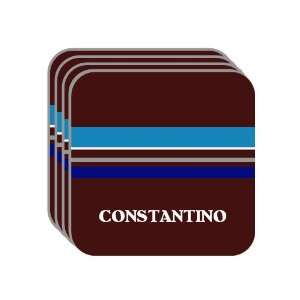  Personal Name Gift   CONSTANTINO Set of 4 Mini Mousepad 