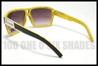   Fashion Sunglasses Oversized Squared Skate Board Shades All WHITE New