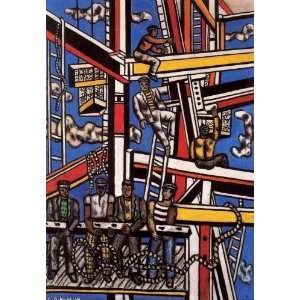   Fernand Léger   32 x 46 inches   String Constructors