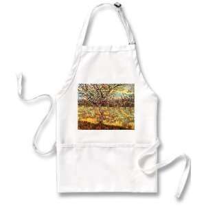 Apricot Trees in Blossom By Vincent Van Gogh Apron