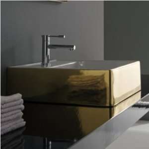  Scarabeo by Nameeks 8031 Teorema Square Vessel Sink Finish 