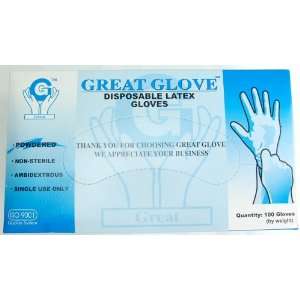     Disp. Latex Gloves   Box of 100   X Large