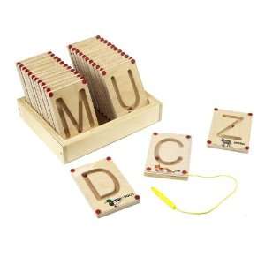  Magnetic Track 26 letters children develop writing and 