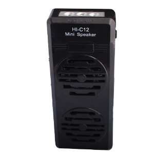  Hi c12 Sd Card/usb Small Sound Box Audio Gear   Black 