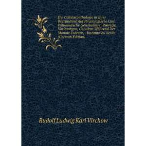   Gewebelehre (German Edition) Rudolf Ludwig Karl Virchow Books