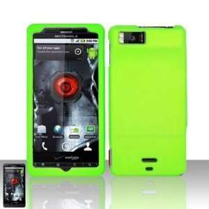  Rubberized Cool Green Motorola Droid X MB810 Premium Phone 