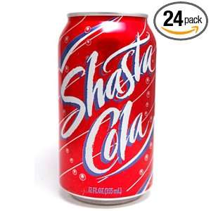 Shasta Cola, 24 Ounces (Pack Of 24) Grocery & Gourmet Food