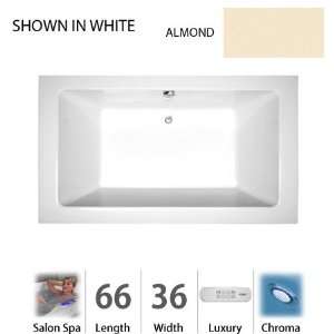  Jacuzzi SIA6636CCR4CHA Sia 6636 Salon Chroma RH Almond 