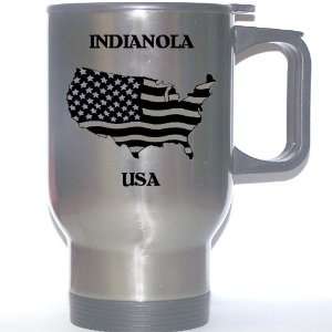  US Flag   Indianola, Iowa (IA) Stainless Steel Mug 
