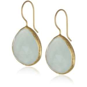 Coralia Leets Jewelry Design Peruvian Opal 22k Gold Vermeil Earrings