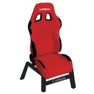  Corbeau 60097 A4 Red Cloth Game Chair Furniture & Decor