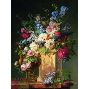  Corbeille Et Vase De Fleurs by Spaendonck. Best Quality 