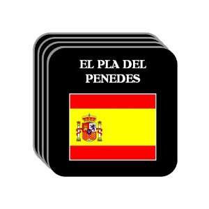 Spain [Espana]   EL PLA DEL PENEDES Set of 4 Mini Mousepad Coasters