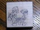 PRECIOUS MOMENTS rubber stamp SAILOR BOY SEARCHING SKY  