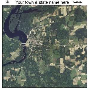   Aerial Photography Map of Cornell, Wisconsin 2010 WI 