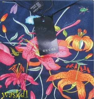 100% Authentic and absolutely gorgeous GUCCI long diamond 100% silk 
