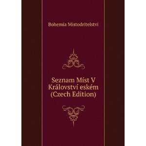  Seznam MÃ­st V KrÃ¡lovstvÃ­ eskÃ©m (Czech Edition 