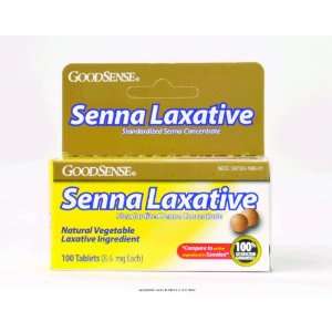  Senna Laxative, Senna Laxative 100 Ct, (1 EACH) Health 