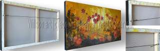   MODERN FLORAL OIL PAINTING DAISY DAISIES CONTEMPORARY ART  