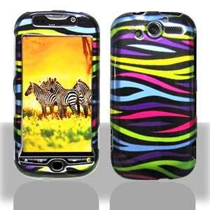 Colorful Zebra Hard Case Cover for T Mobile myTouch 4G  
