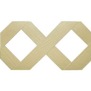  Severe Weather 4 x 8 Classic Lattice   Natural Woodtone 