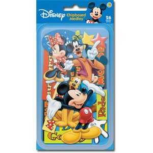  Disney Mickey Mouse & Friends Chipboard Medley 3 D Die Cut 